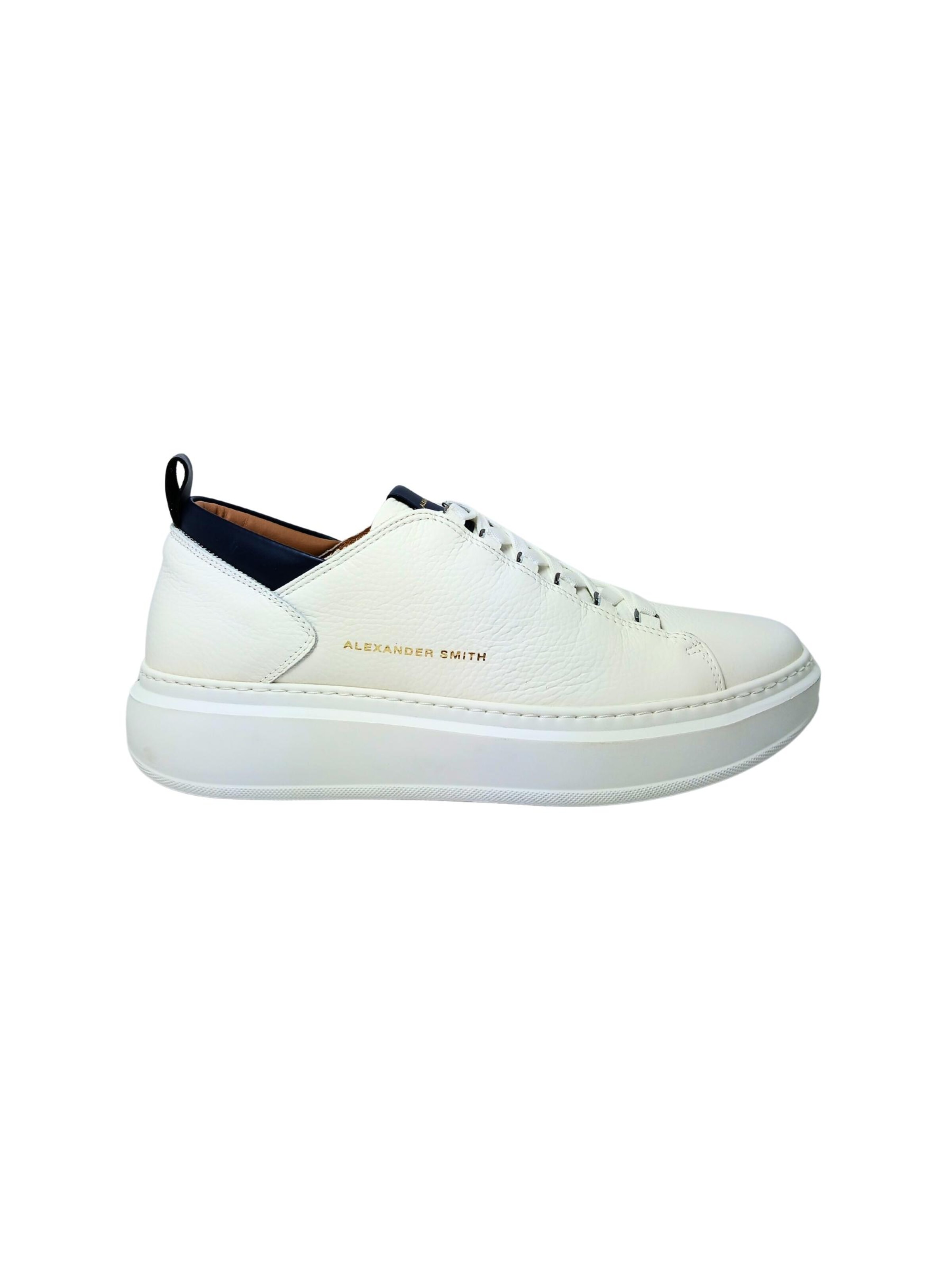 Alexander Smith Sneakers laag in Wit: voorkant