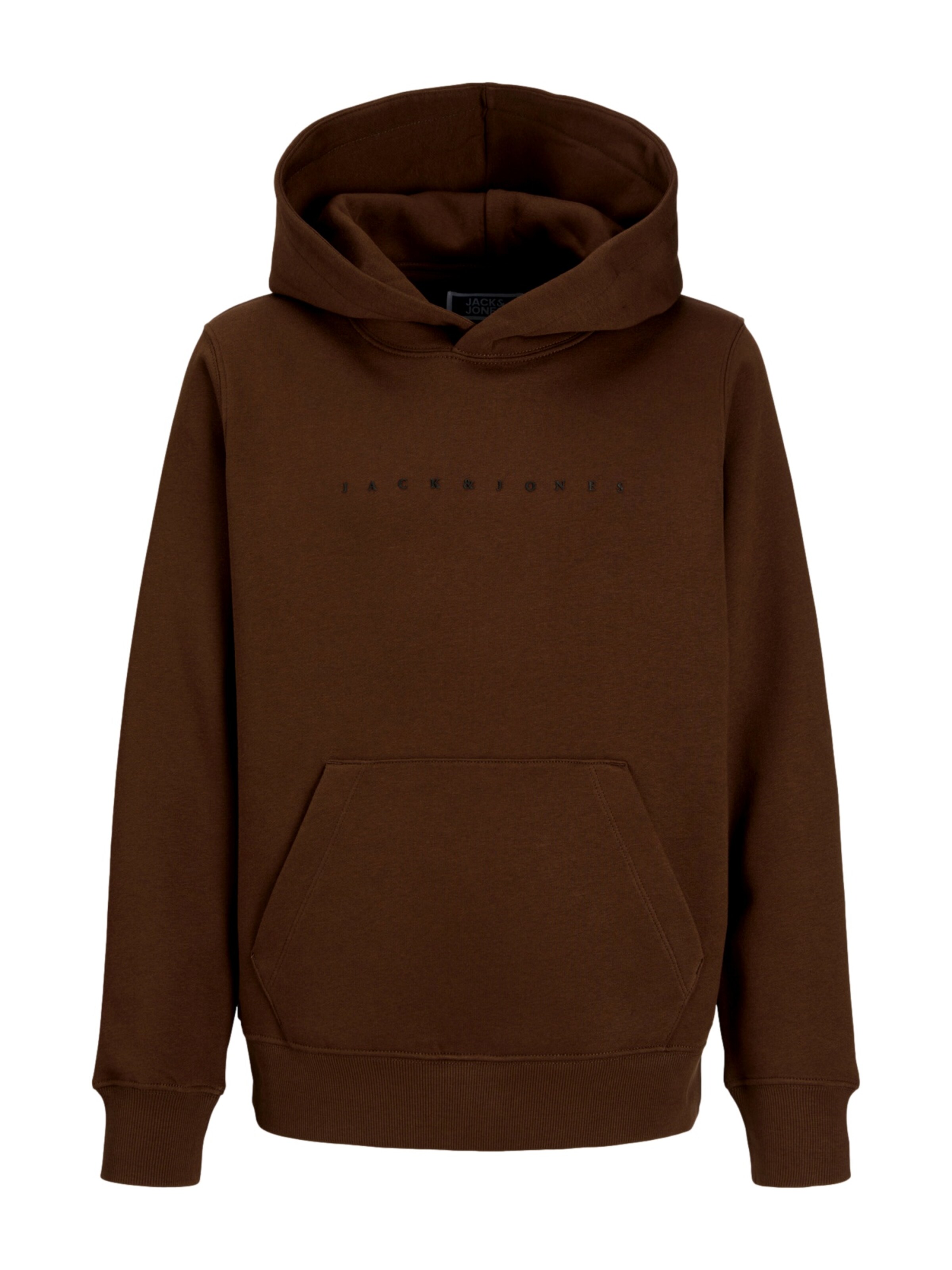 Jack & Jones Junior Sweatshirt 'JJEStar' i brun: forside