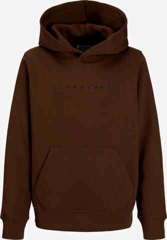 Jack & Jones Junior Sweatshirt 'JJEStar' i brun: forside