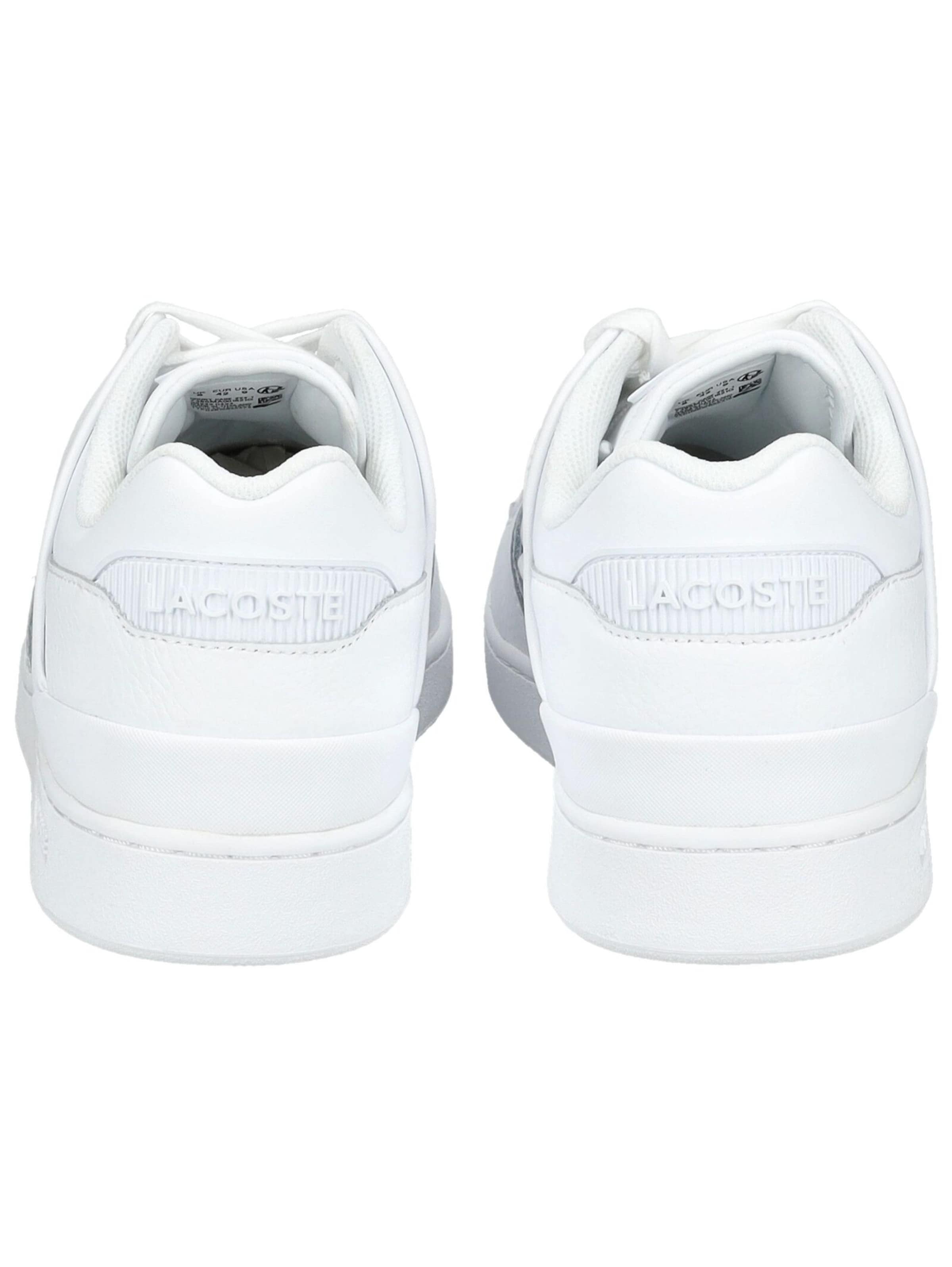 LACOSTE Nizke superge 'Court Cage' | bela barva