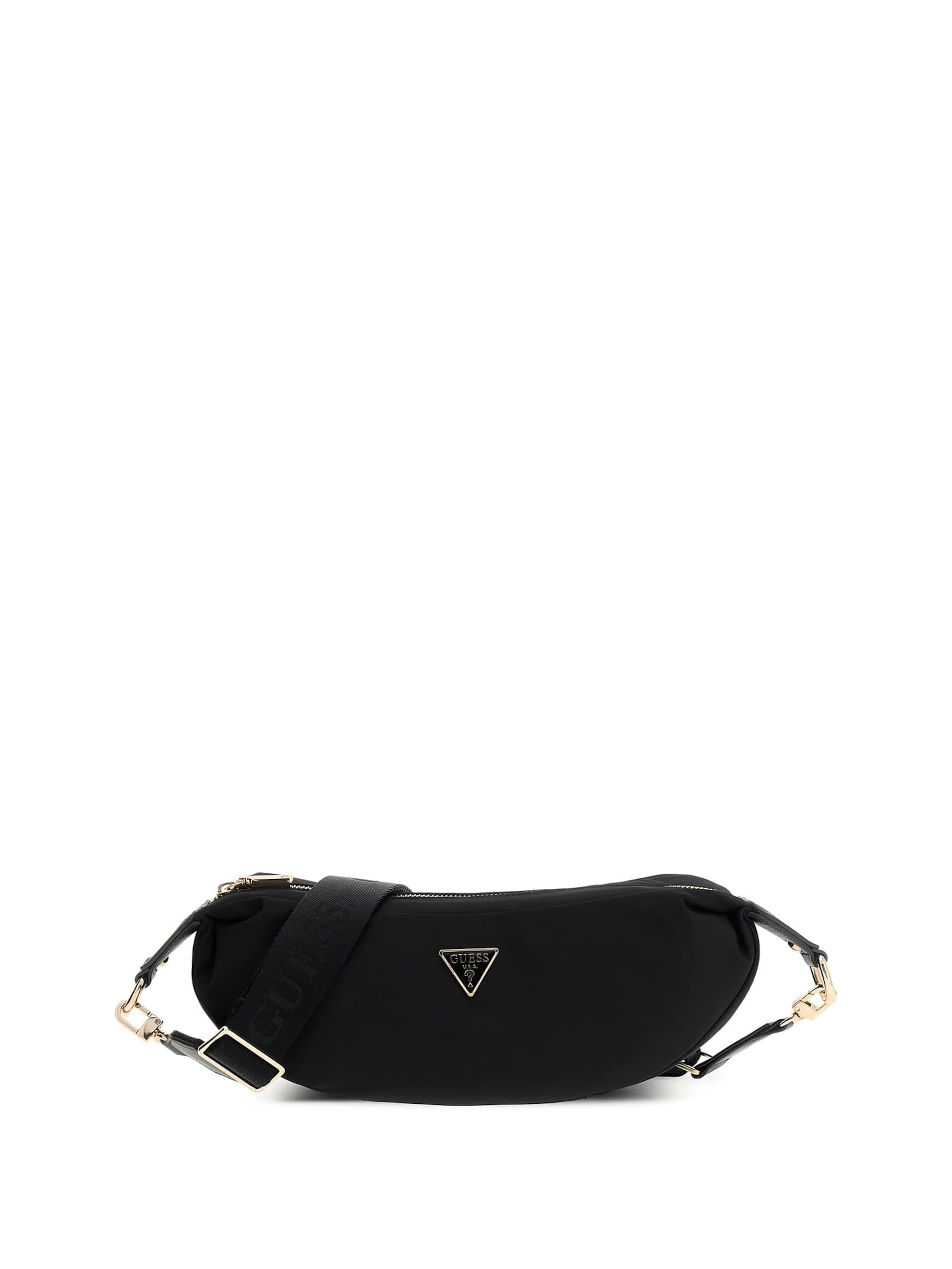 GUESS Umhängetasche 'Gemma' in Schwarz: Vorderseite