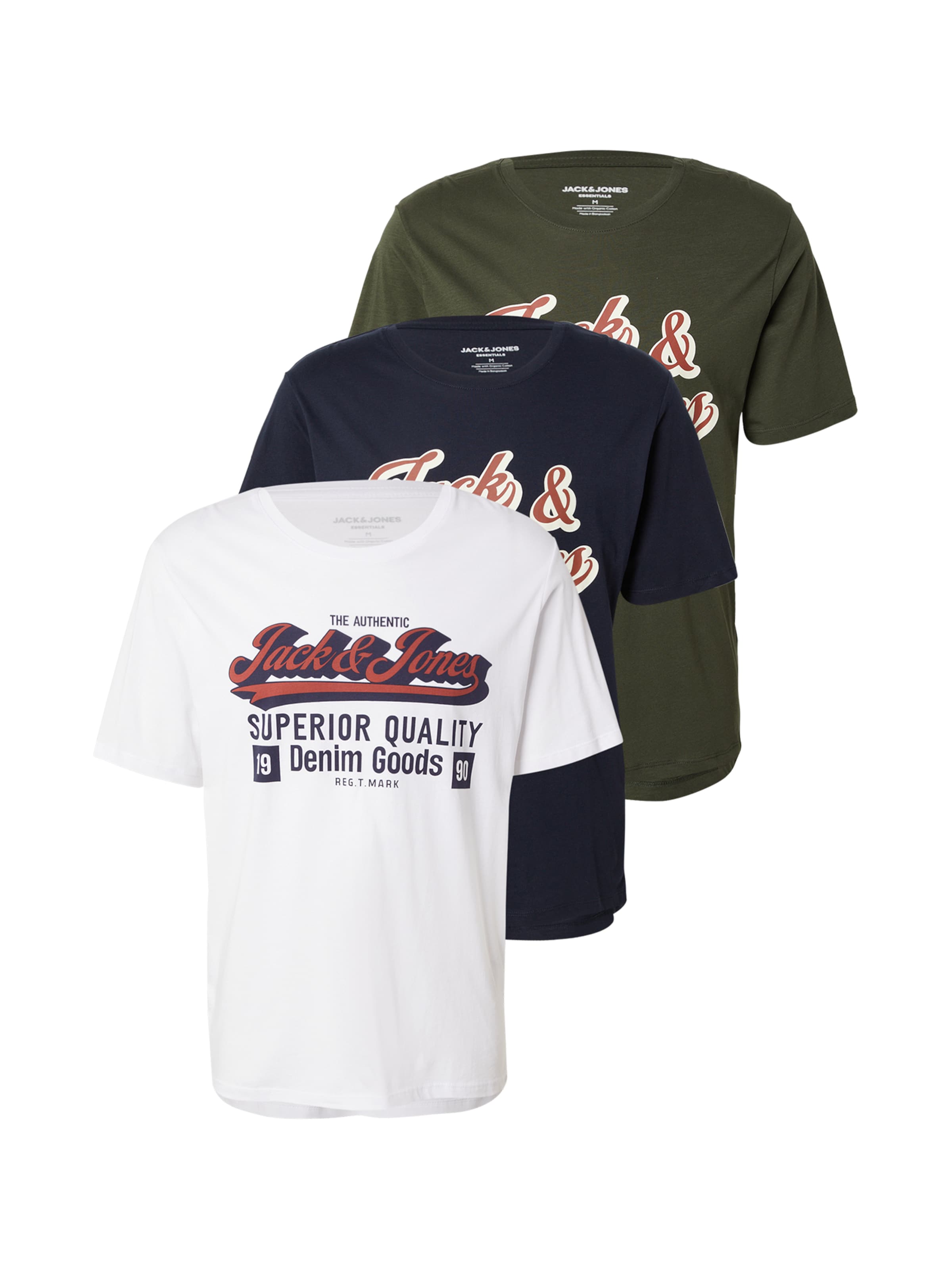 JACK & JONES Shirt in Blue: front