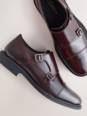 Next Lace-Up Shoes in Red
