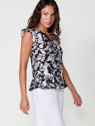 KOROSHI - Blusa em preto