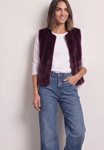 STREET ONE Vest in Red: front