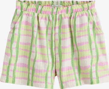 Next Trousers in Green: front