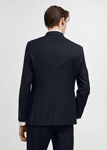 MANGO MAN Regular fit Suit Jacket 'Monaco' in Blue