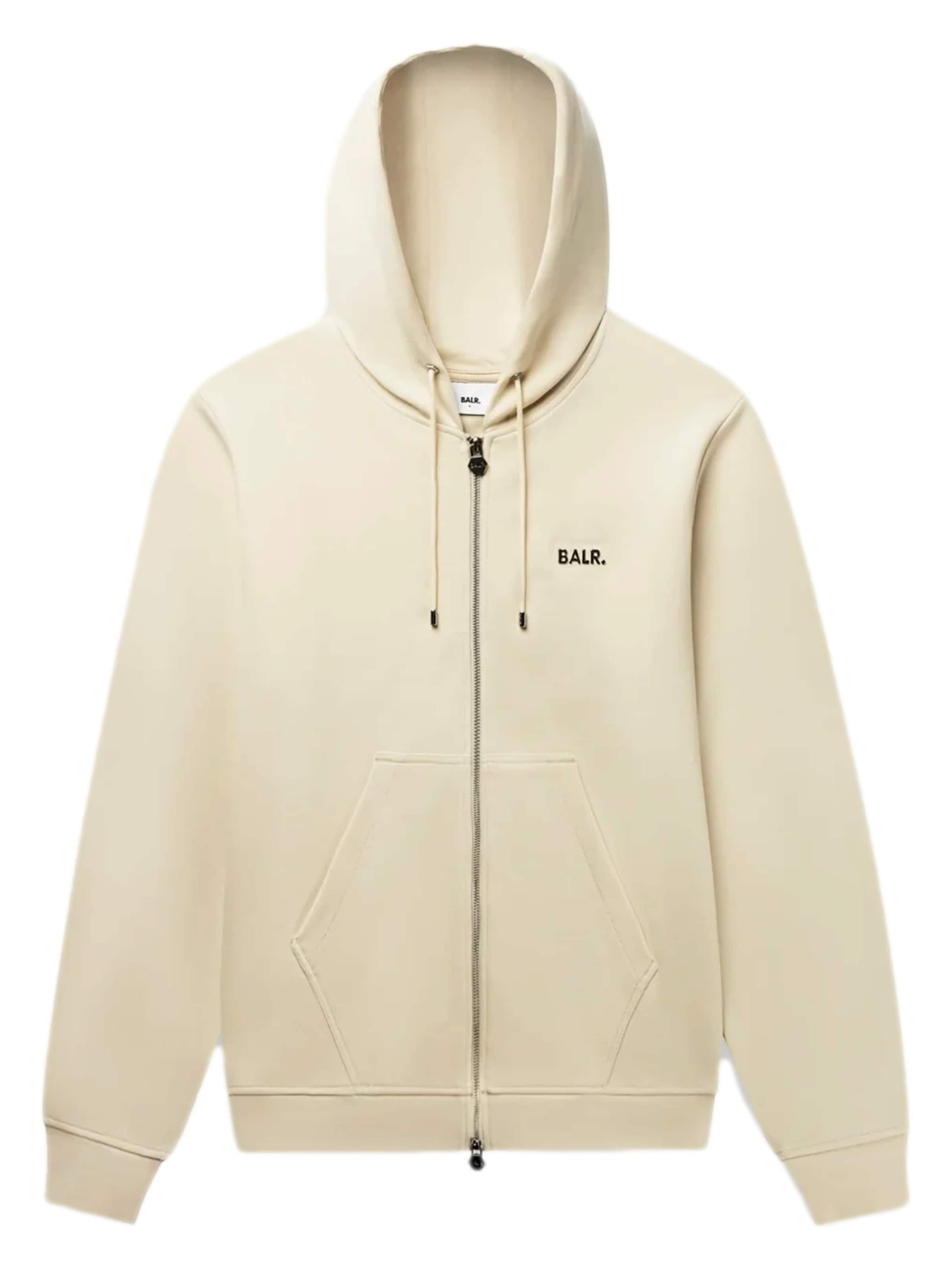 Giacca di felpa 'Q-Series' di BALR. in bianco: frontale