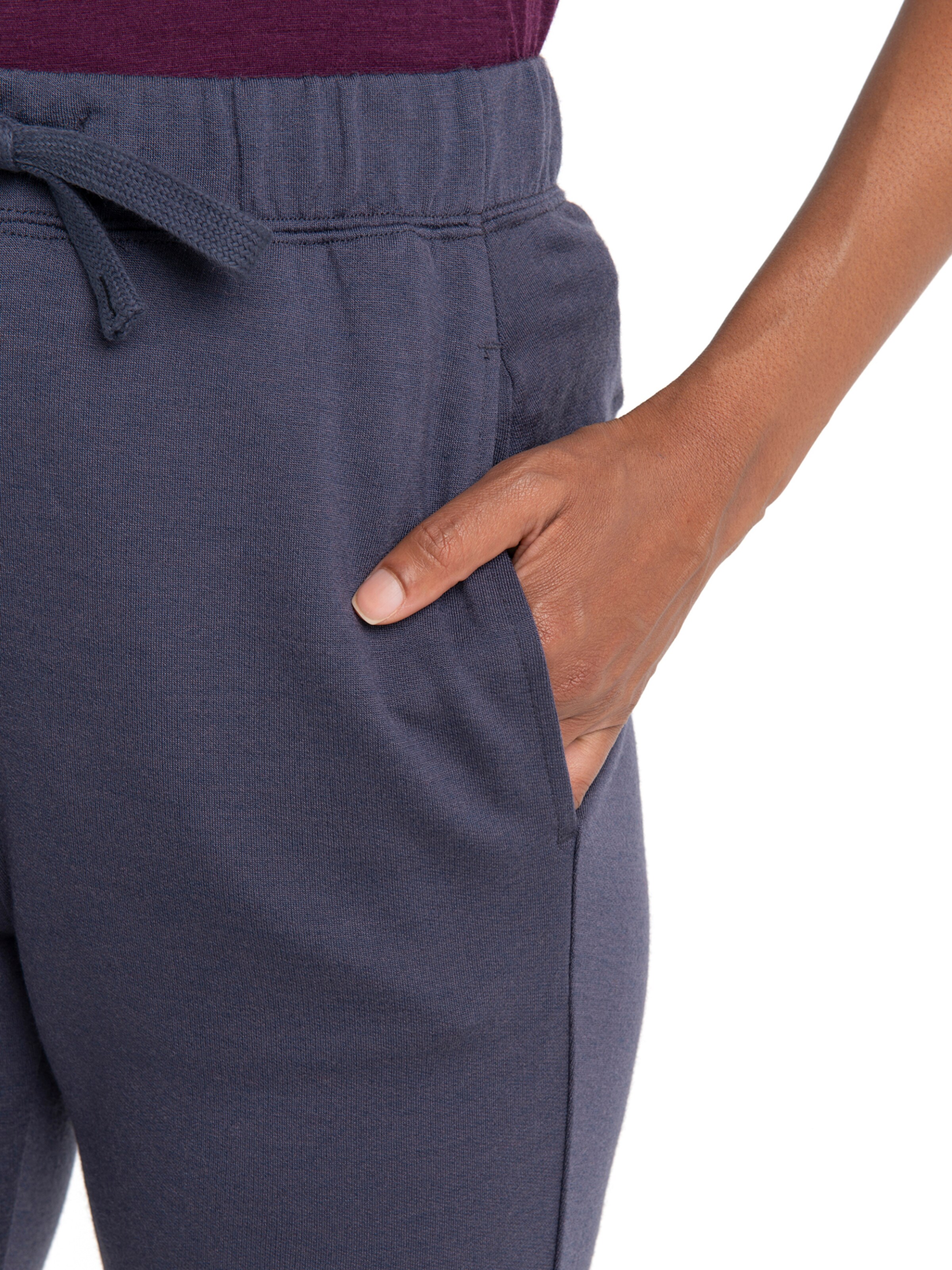 ICEBREAKERTapered Hlače 'Crush II' - siva boja