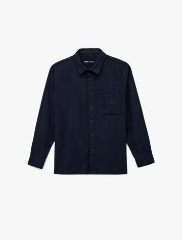 Koton Regular fit Button Up Shirt in Blue