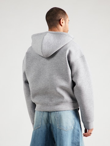 WEEKDAY - Sudadera con cremallera 'Simon' en gris