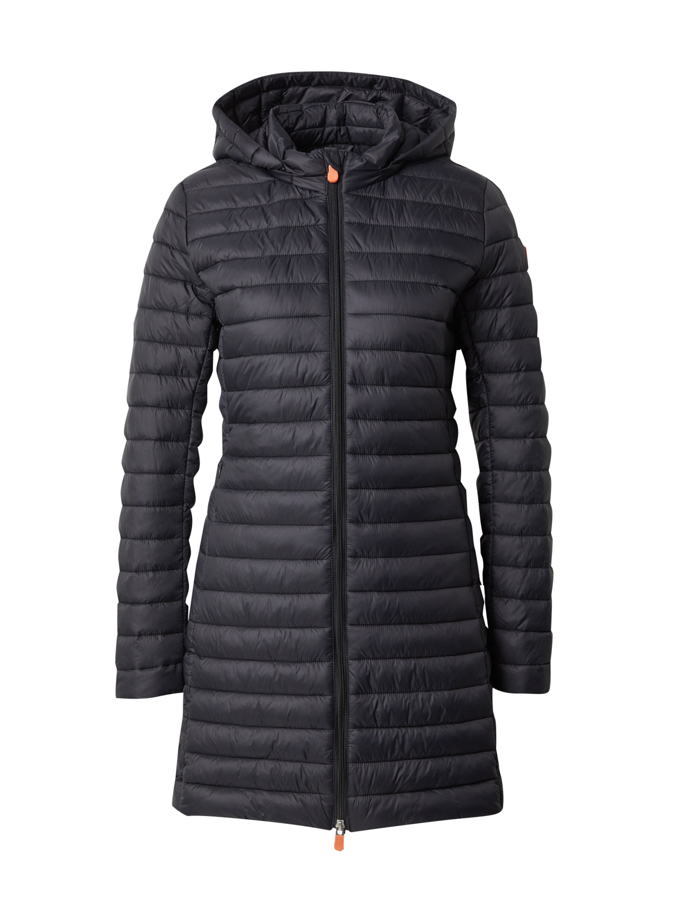 SAVE THE DUCK Ανοιξιάτικο και φθινοπωρινό παλτό 'BRYANNA' σε μαύρο: μπροστά