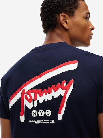 Maglietta 'DM0DM23542' di Tommy Jeans in blu