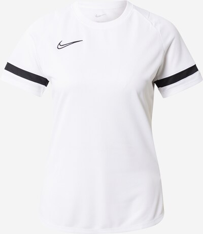 NIKE Functioneel shirt 'Academy 21' in de kleur Zwart / Wit, Productweergave