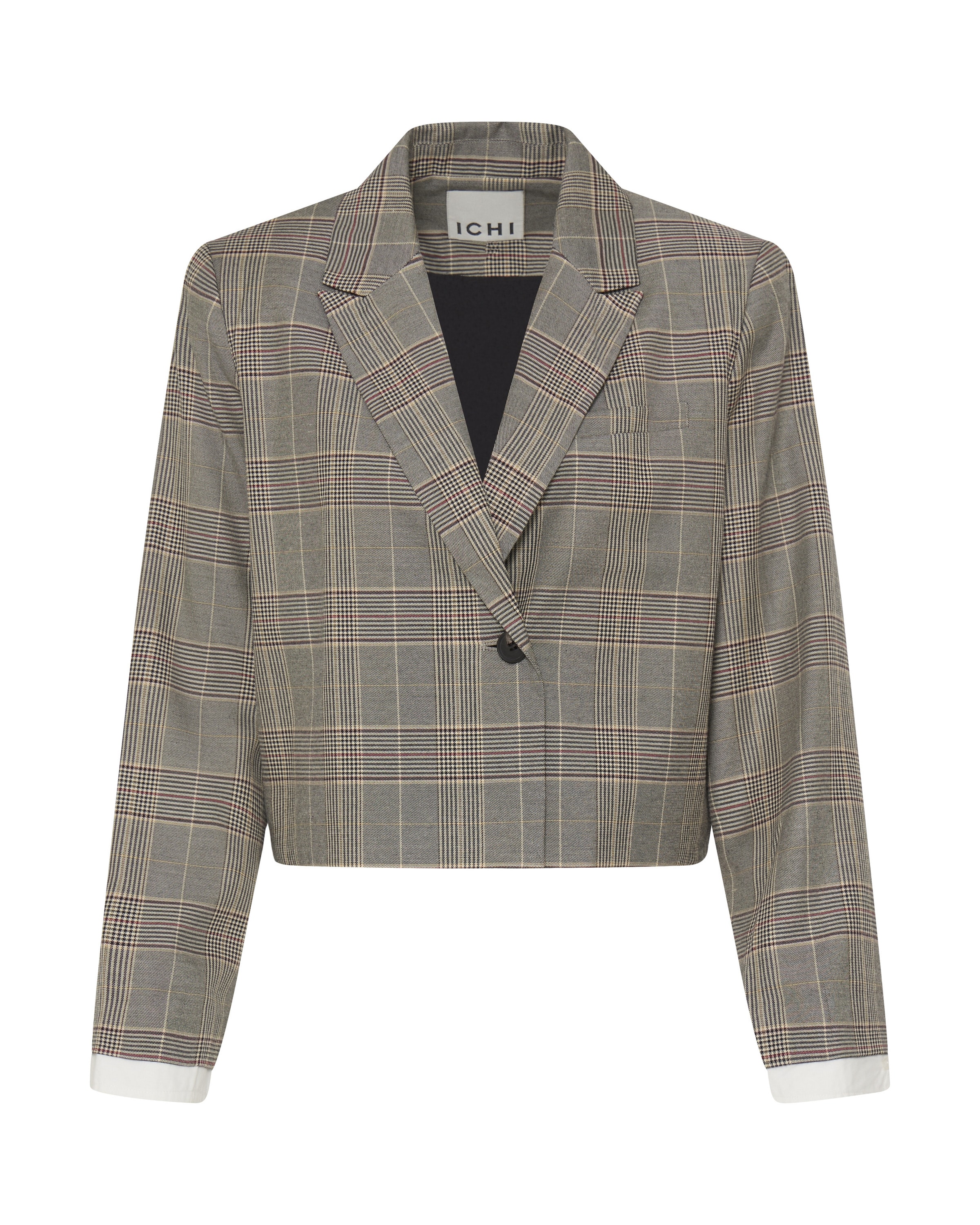 ICHI - Blazer 'IHLaito' en gris: frente