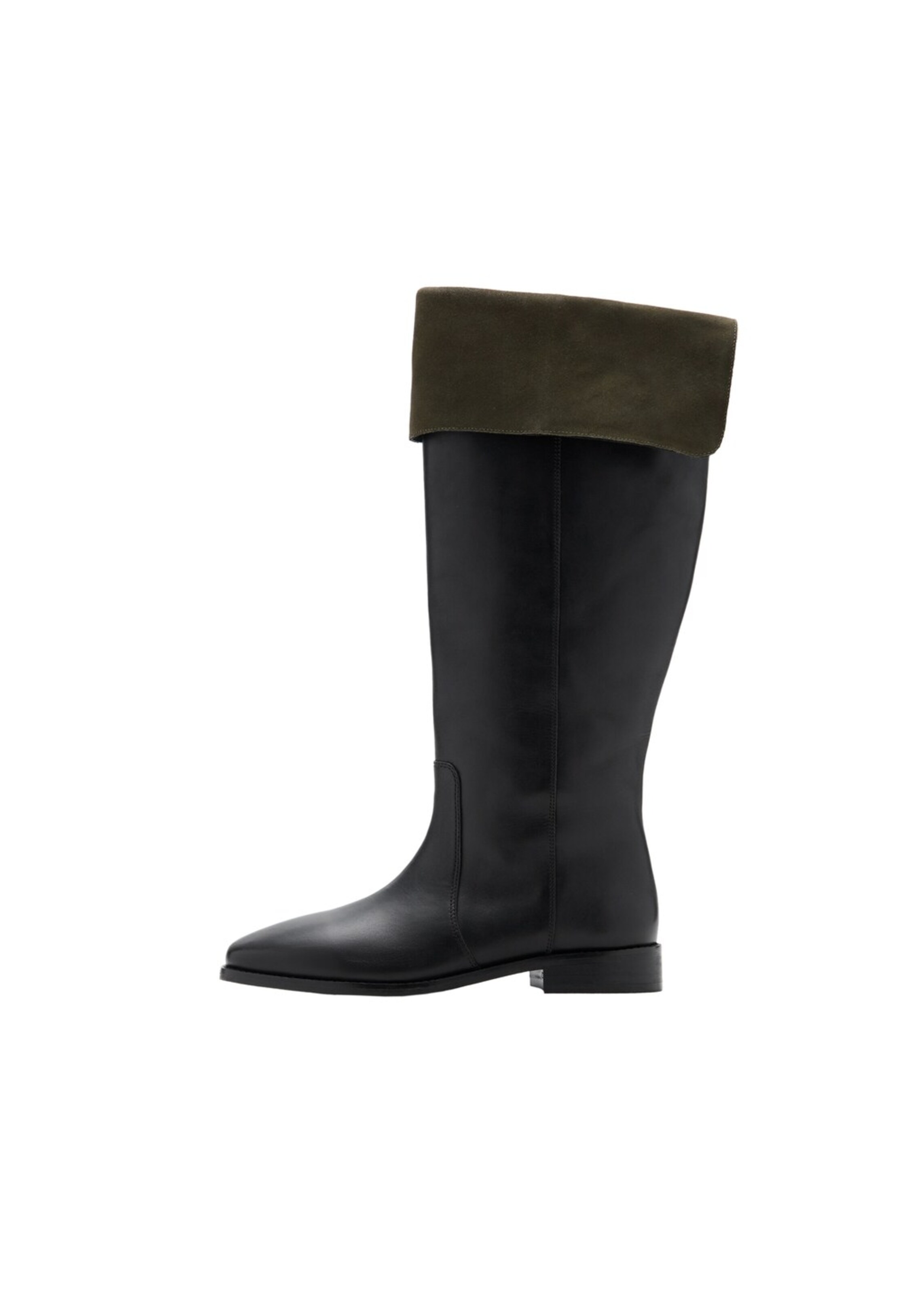 MANGO TEEN Stiefel 'Lisa' in Schwarz: Vorderseite