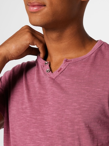 JACK & JONES Regular Fit T-Shirt 'Split' in Pink