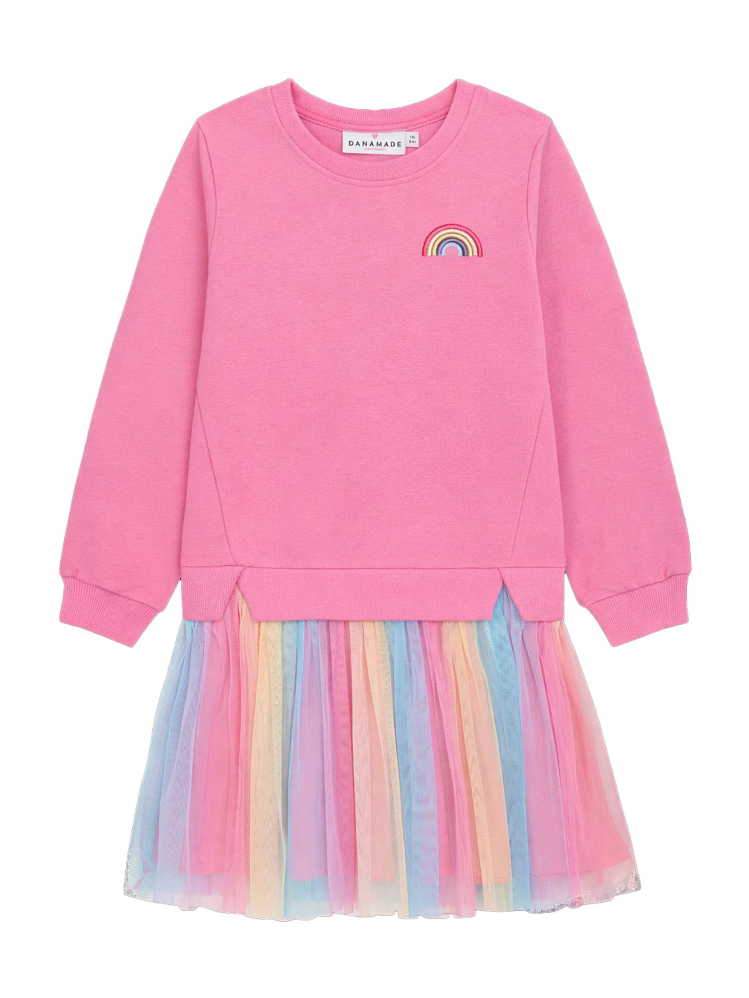 Danamade Jurk 'CILLA' in Roze: voorkant