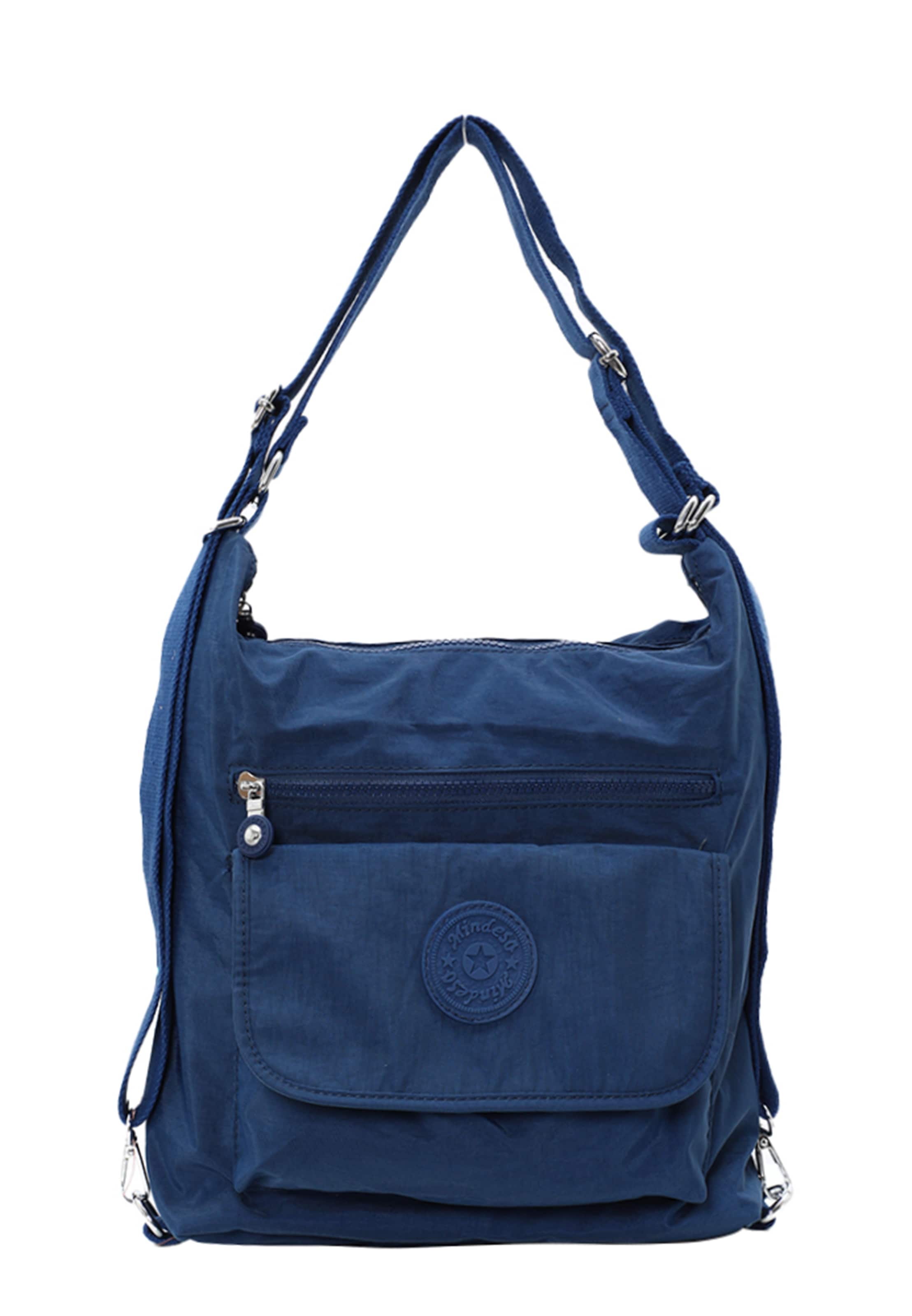 Mindesa - Bolso de hombro en azul: frente