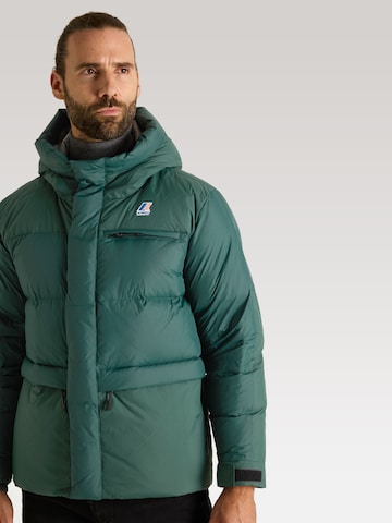 K-Way Weatherproof jacket 'LE VRAI 4.0 AURELE' in Green
