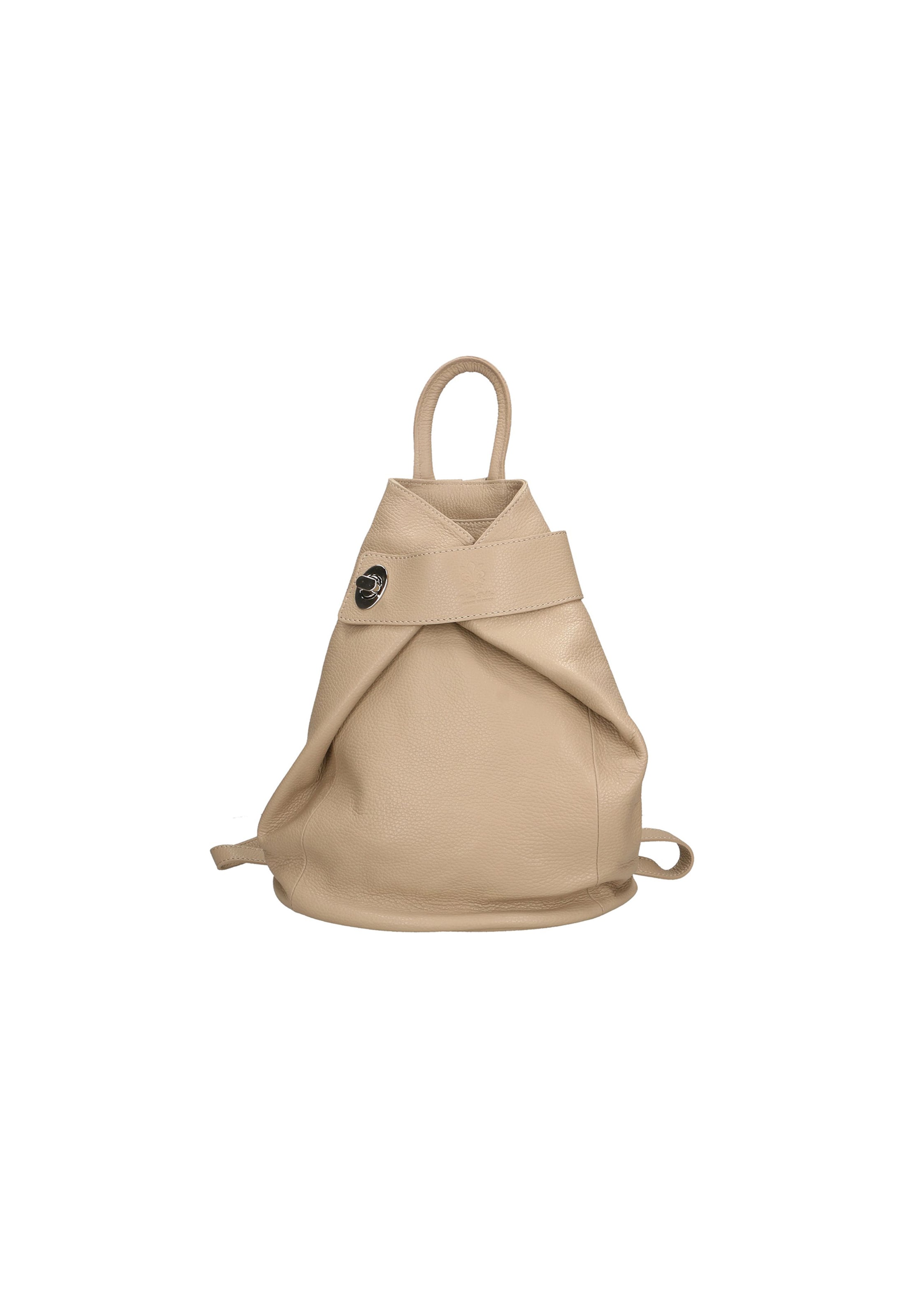 CHICCA BORSE Rucksack in Beige: Vorderseite