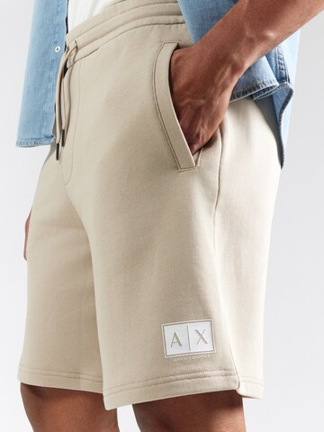 Loosefit Pantaloni di ARMANI EXCHANGE in beige