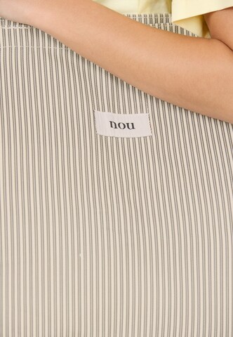 NOU Handbag 'Striped' in Beige