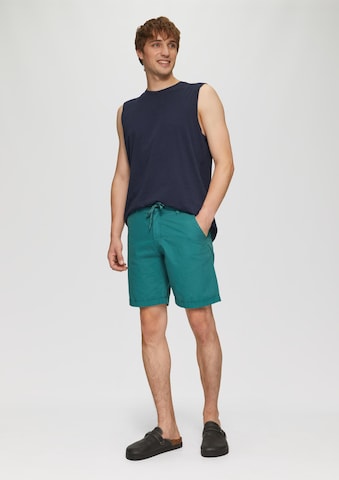 QS Regular Hose ' JOHN ' in Blau