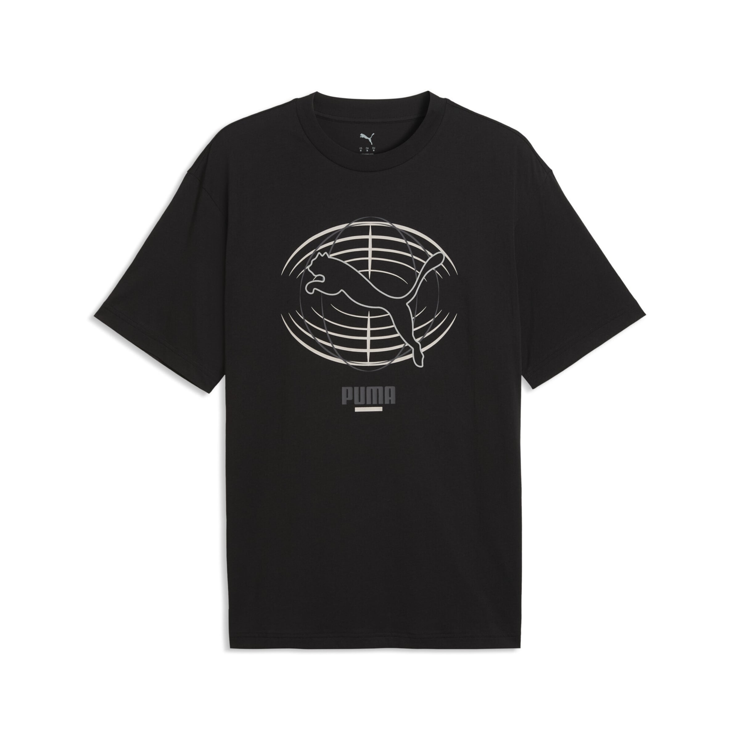 PUMA T-Shirt in Schwarz: Vorderseite