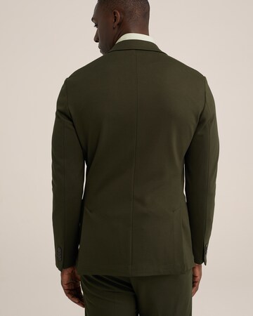 WE Fashion Slim fit Business blazer in Green