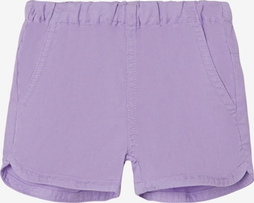 Loosefit Pantalon 'BELLA' NAME IT en violet : devant