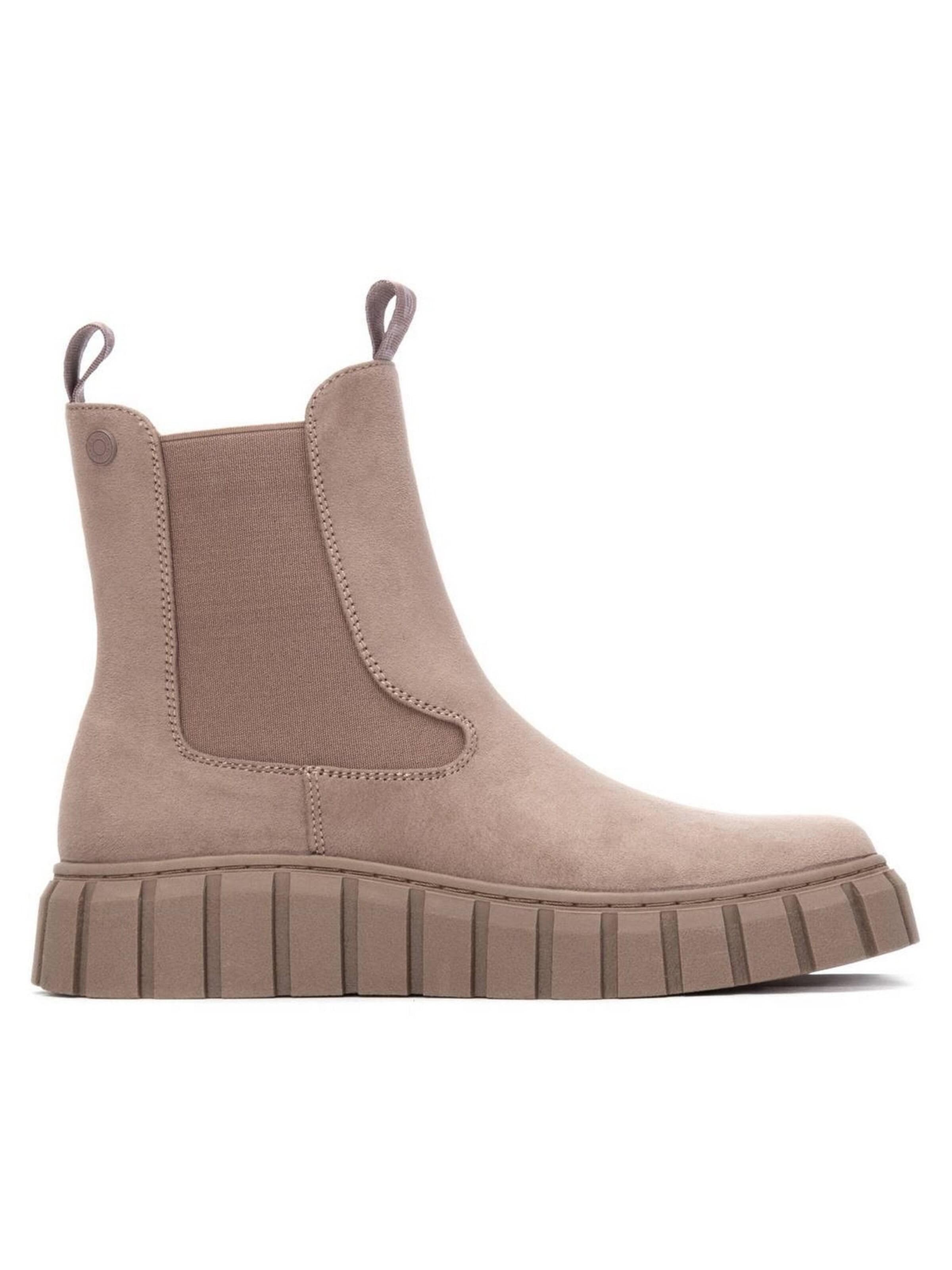 Refresh - Botas Chelsea 'Beatles Donna - 173088' en beige: frente