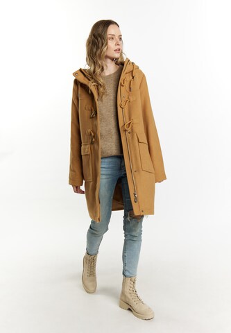 DreiMaster Vintage Between-seasons coat in Brown