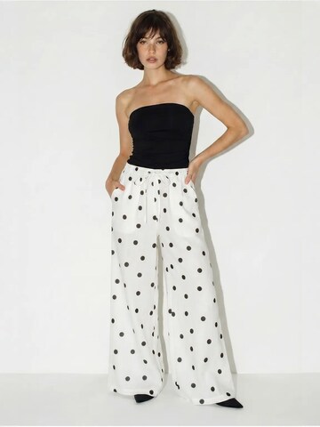 Bianco Lucci Wide Leg Hose‌‌‌‌‌‌‌ in Braun