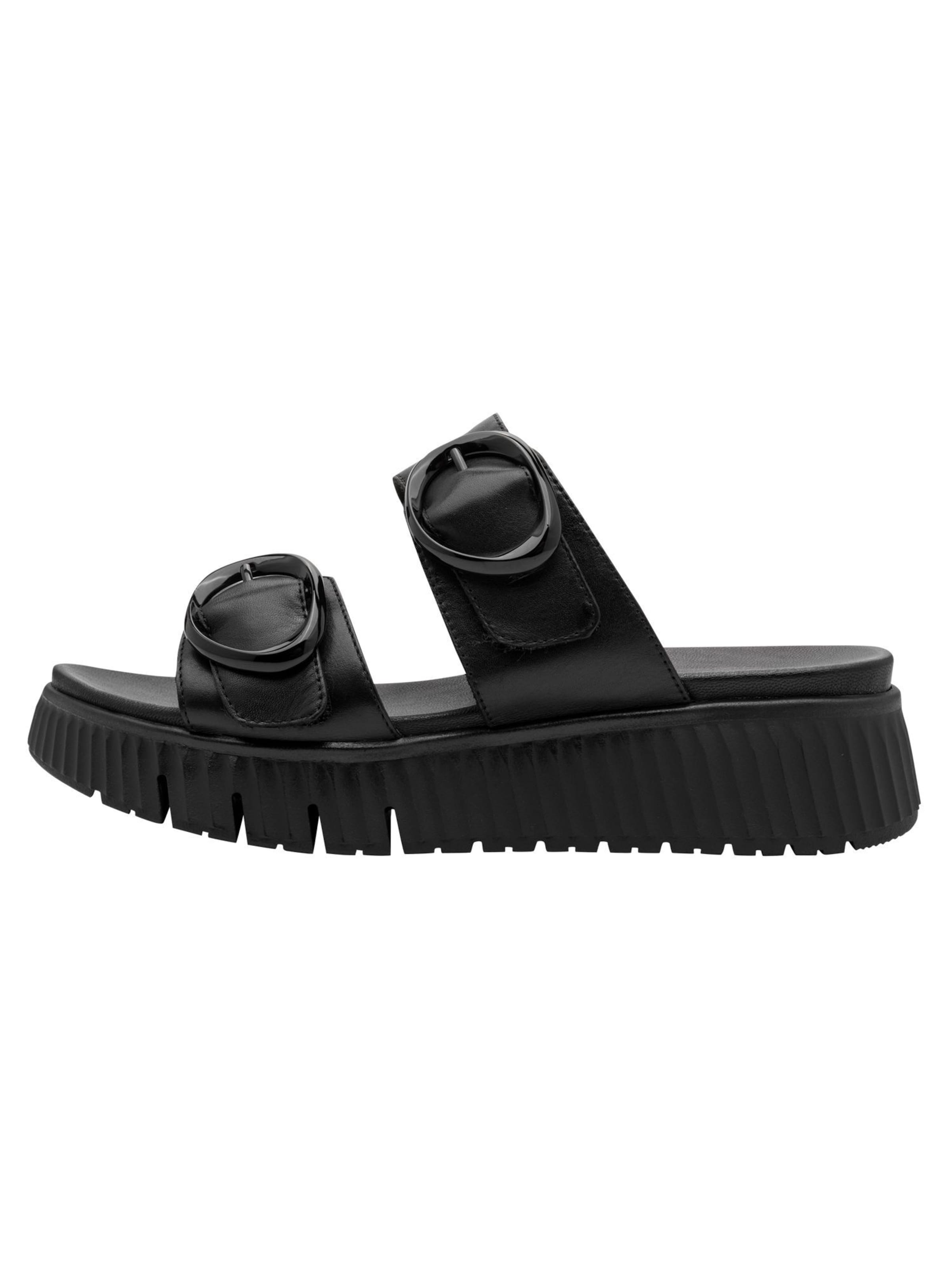 Tamaris Pantolette in Schwarz