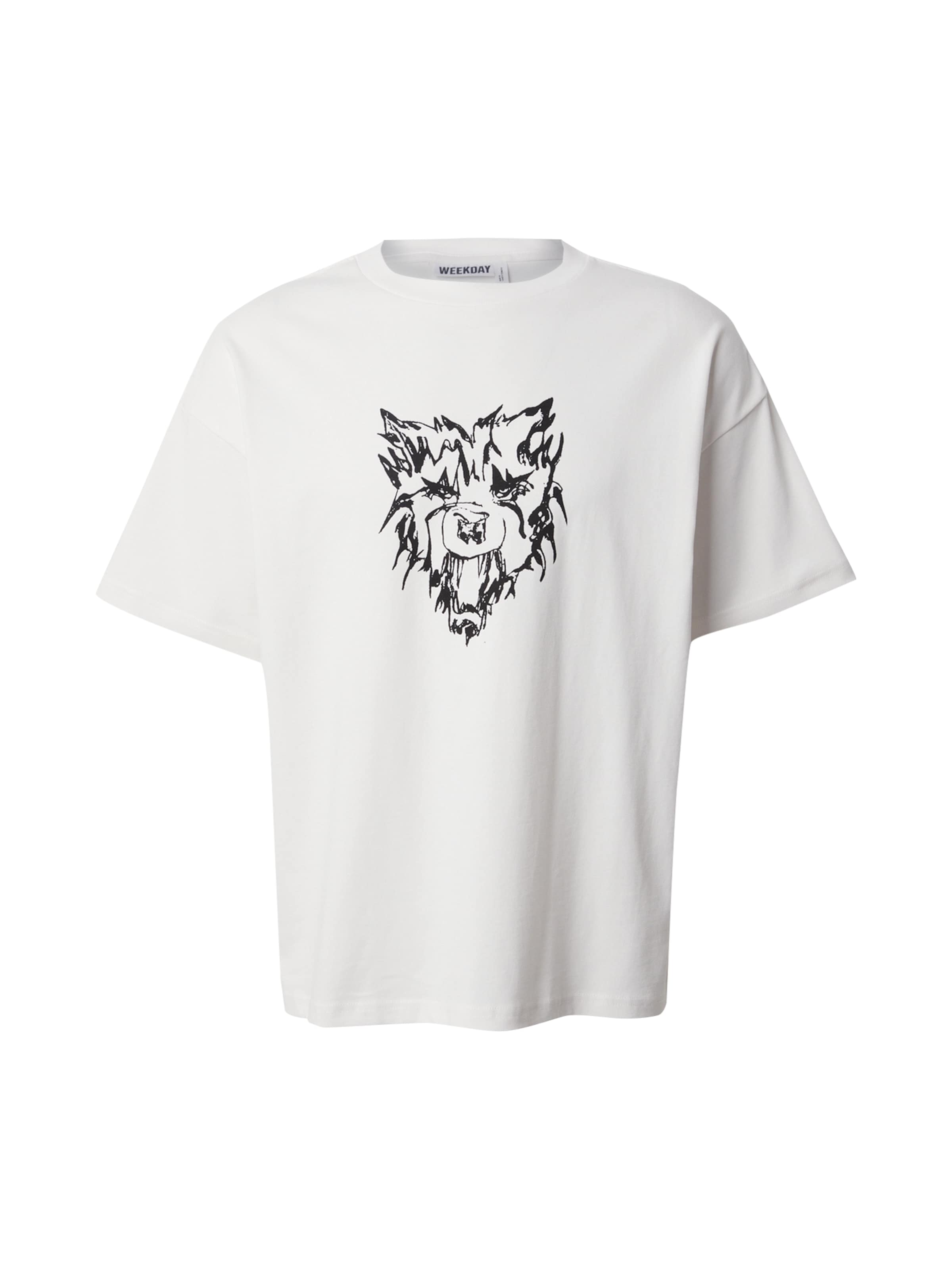 WEEKDAY Shirt 'Great' in White: front