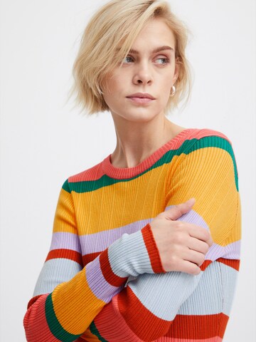 ICHI Sweater 'Mafa' in Mixed colours