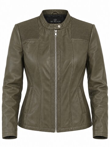 Chic and Clicks - Chaqueta de entretiempo 'Matrix' en verde: frente