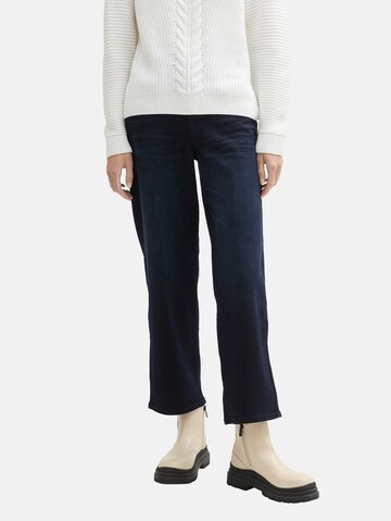 TOM TAILOR DENIM Wide leg Jeans in Blauw: voorkant