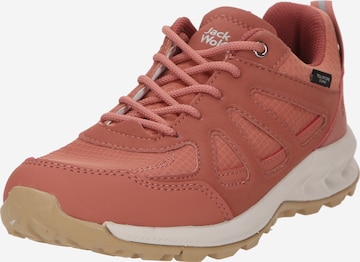 JACK WOLFSKIN - Sapatilha de desporto 'WOODLAND 2 TEXAPORE' em rosa: frente