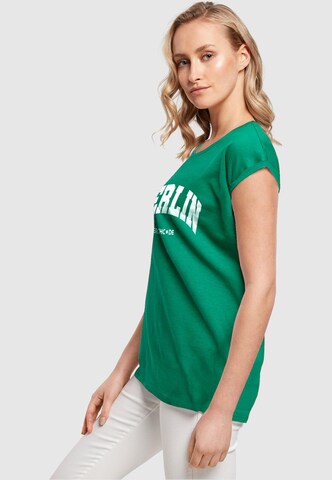 Merchcode Shirt 'Berlin' in Groen