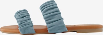 PIECESNatikače s potpeticom 'Viba' - plava boja: prednji dio