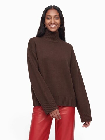 KAVAZI Pullover in Braun: Vorderseite