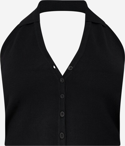 Cotton On Curve Knitted top 'TWIGGY' in Black, Item view