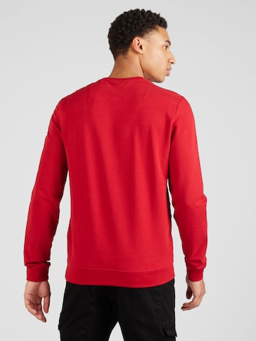 GUESS Sweatshirt 'AUDLEY' i rød