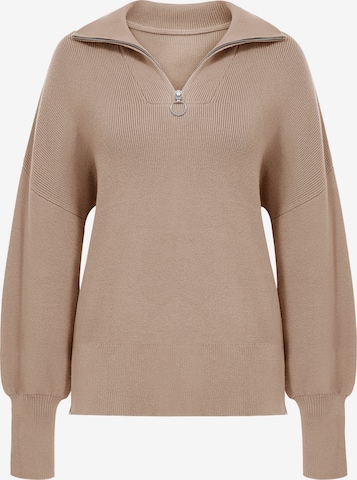 Imily Bela Pullover i beige: forside