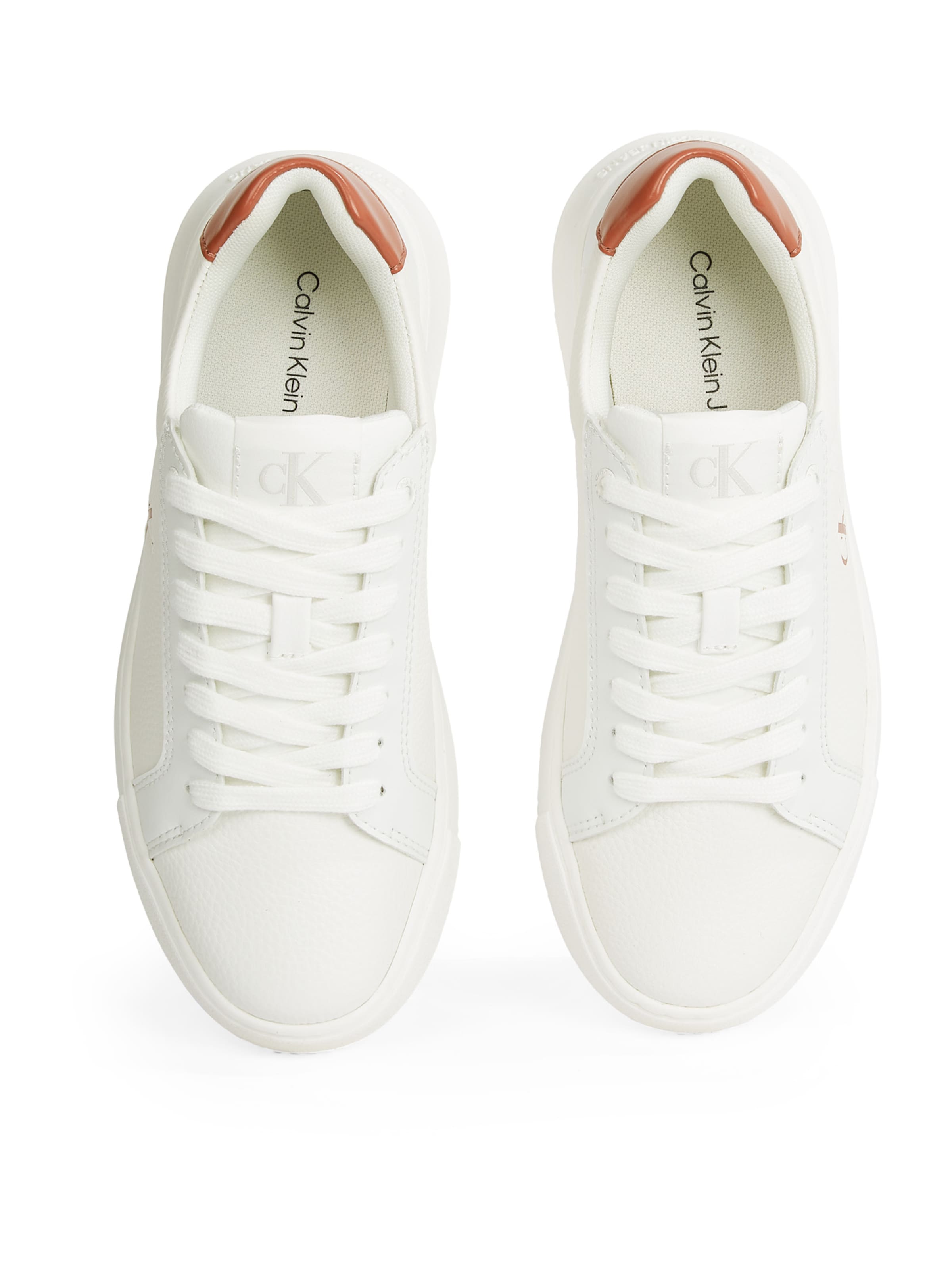 Baskets basses Calvin Klein en blanc