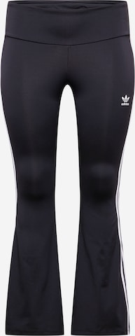 ADIDAS ORIGINALS Flared Leggings 'Adicolor Classics' in Black: front