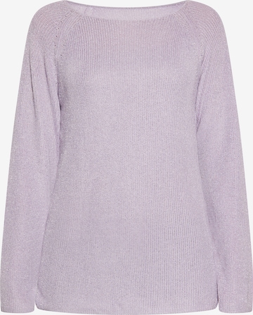 faina Sweater in Purple: front