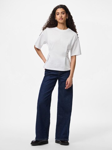 PIECES Shirt 'PCSkylar' in White